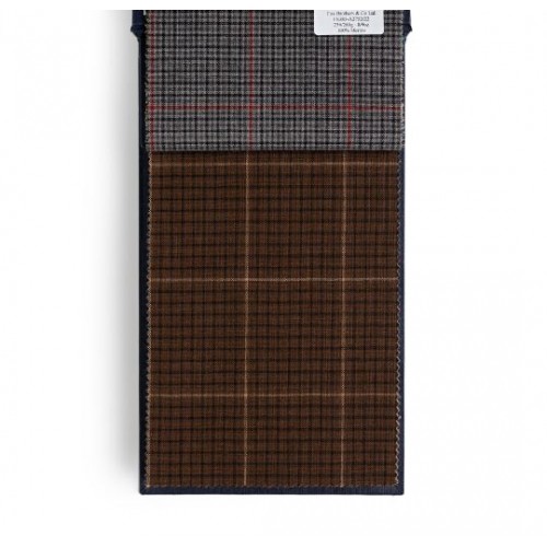 Golden Fox Miniature Brown Gunclub Check